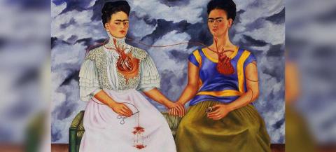 oscuro proteína enlazar Explicación del cuadro "Las Dos Fridas" de Frida Kahlo - Museo de Arte  Moderno | INBA - Instituto Nacional de Bellas Artes y Literatura | Artes  Visuales