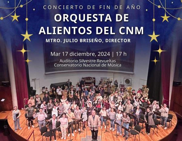 Orquesta de alientos del Conservatorio Nacional de Música - Concierto ...