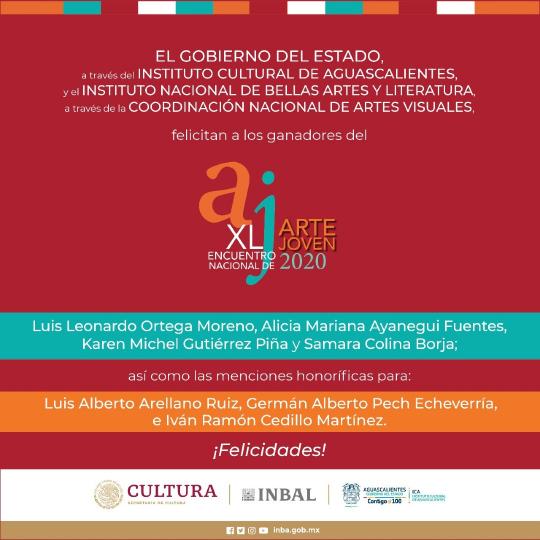 Anuncian a ganadores del XL Encuentro Nacional de Arte Joven 2020 ...